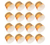 Zerodeko 100pcs Muffin Liner Cupcake Liner Paper Baking Cups, Yellow, Paper, Oil Proof, Halloween Pattern, for Halloween Parties