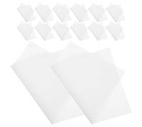 Zerodeko 100pcs Plastic Envelopes Clear Packing List Sleeves Self-Adhesive Withstand Various Handling Conditions for Mailing and Storage