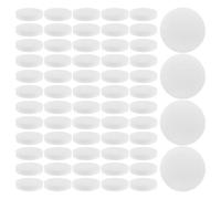 Zerodeko 100pcs Powder Pad Makeup Sponges for Wet Dry Foundation Blending Finger Makeup Blender Sponge Cushion Compact Refill for Loose Powder