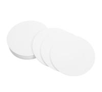 Zerodeko 100pcs Qualitative Filter Paper Circles Laboratory Water Filtering Paper for Chemistry Experiments and School Labs Quantitative Analysis
