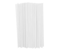 Zerodeko 100pcs Thickened Paperboard Candy Sticks for DIY Lollipops and Cake Pops Safe Cotton Candy Sticks for Treat Making for Birthday Wedding Holiday Celebrations