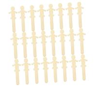 Zerodeko 100pcs Unfinished Wooden Cutouts DIY Craft Wood Slices for Painting and Writing Natural Wooden Discs for Art Projects Home Decor and Handmade Crafts