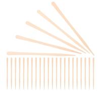 Zerodeko 100Pcs Wooden Wax Sticks for Body Hair Removal, Irregular Small Waxing Applicator Wands, Oval-Shaped Wax Applicators Suitable for Facial and Nose Hair Waxing