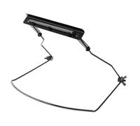 Zerodeko 10hole Adjustable Metal Harmonica Neck Holder for Harmonica Wind Instrument Stand for Musicians Practicing Performing