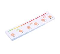 Zerodeko 10pcs Assessment Tool Rulers with 1-10 Numeric Scale for Clinical Assessments, Portable Plastic Rating Card with Easy to Read Markings, for Doctor Offices and Patient Evaluation