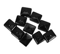 Zerodeko 10pcs Black PVC Lever Handle Replacement Sleeves for Ball Valve Handles Push to Install Suitable for Outdoor Applications