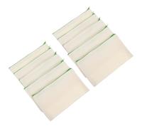 Zerodeko 10pcs Canvas Pencil Case Pouch Large Capacity DIY Blank Pencil Pouch Easy to Carry Portable Storage Bag that Can Be Easily Put into Pockets Or Random Color