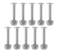 Zerodeko 10pcs Foosball Table Bolts and Fixing Screws Set for Foosball Players, Made of Galvanized Iron to Enhance Stability and Secure Fit, for Gaming Table Accessories