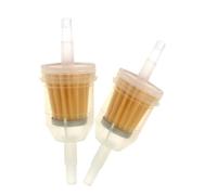 Zerodeko 10Pcs Gas Inline Fuel Filters for Small Engines Compatible with John Deere Rating for Lawn Mowers Tractors Generators