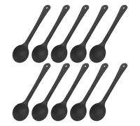 Zerodeko 10pcs Handheld Black Plastic Eye Occluder for Vision Test and Eye Exam, Lightweight and Easy to Clean with Rounded Shape, Suitable for Optometry Practices and Clinics