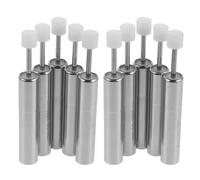 Zerodeko 10Pcs Hydraulic Damper Piston Garbage Can Lid Closer, Kitchen Trash Can Slow Closing Lid Replacement Parts, White Micro Rebound Shock Absorber for Wastebin Accessories
