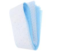 Zerodeko 10pcs Kitchen Range Hood Grease Filter Papers Thickened 3-layer Blue Film Oil Absorbing Pads 90cm X 10cm Replacement Oil-proof Cooker Hood Filters for Home Cooking