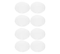 Zerodeko 10pcs Laboratory Watch Glasses Round Glass Watch Glass for Evaporating Simple to Use Easy to Observe Experimental Results for Chemistry Classroom