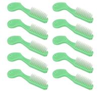 Zerodeko 10pcs Large Brush Head Toothbrushes for Prison Use with Soft Plastic Handle, Deeply Clean Teeth, Practical Design for Inmates in Prisons and Rehabilitation Centres