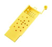 Zerodeko 10pcs Plastic Beekeeping Queen Cage Tool Roller Transporting Box, Lightweight and Easy to Carry Beekeeping Equipment for Beekeepers, for Safe Queen Rearing and Hive Management