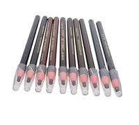 Zerodeko 10Pcs Pull Line Eyebrow Pencils Soft Tear-off Paper Roll Design Natural Eyebrow Drawing for Precise Shaping Travel-friendly Makeup Tool with Color Variations