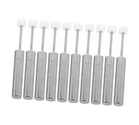 Zerodeko 10pcs Trash Can Damper Parts for Quiet Closing Hydraulic Mechanism for Garbage Bin Lid Fit Easy Installation Noise Reduction for Kitchen Office Use