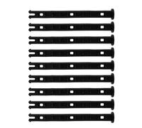 Zerodeko 10pcs Trash Can Latch Bin Lid Hinge Pin Plastic Universal Fit Secure Connection Black Replacement Wheelie Bin Pin for Communities and Parks