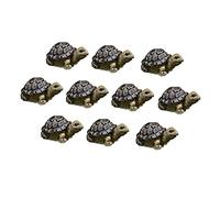 Zerodeko 10pcs Turtle Ornament Succulent Decor Ocean Animal Micro Landscape Decor Miniature Glass Ornaments Ocean Decor Desktop Decoration Mini Toy Miniture Decoration Bonsai Juicy Resin