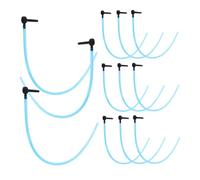 Zerodeko 12 Sets Maple Syrup Tapping Kit with Food Grade Filter Tap and Spiles for Maple Tree Sap Extraction Precise Drip Control Syrup Collection Tubing for DIY Home and Farm Use