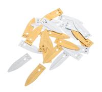 Zerodeko 12Pairs Copper Zinc Anode Sheets DIY Fruit Battery Experiment Kit for Stem Classroom Physics Education Middle Elementary School Science Power Generation Strip