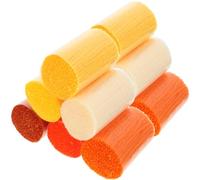 Zerodeko 12Pcs DIY Latch Hook Yarn Precut Acrylic Fiber for Rug Making Knitting Sewing Crafts Soft Comfortable Touch for Pillows Blankets Cushions Carpet Embroidery Projects