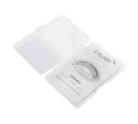 Zerodeko 12pcs Eyelash Try Tool Portable False Lash Exhibit Board for Salon Use Compact Lash Holder for Precise Style Preview and Professional Extension Trial Display