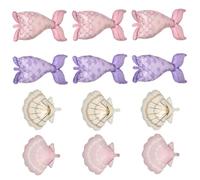 Zerodeko 12pcs Mermaid Tail and Seashell Foil Balloons Ocean Themed Aluminum Foil Balloons for Summer Beach Party Decorations and Mermaid Pool Party Supplies Easy to Use Photoready Decor