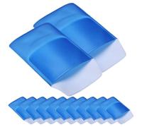 Zerodeko 12pcs PVC Pen Bag Pouch for Nurses and Doctors Pen Storage Container with Insert Design Not Easy to Deform for Hospital Use and Organising Efficiently