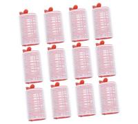 Zerodeko 12pcs Self Grip Hair Rollers for Bangs and Roots Hairdressing Curler Clips for Styling Heatless Curlers Create Natural Fluffy Curls Suitable for All Ages and Quick DIY Hair Volume
