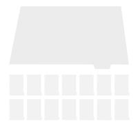 Zerodeko 14 Pcs A5 PVC Binder Index Dividers with Tabs, 6-Hole Punched Notebook Page Markers for Office and School Filing, 2 Packs (7 Sheets Each)