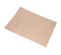 Zerodeko 150pcs Greaseproof Parchment Paper Sheets for Baking and Frying, Heat Resistant Khaki Rectangle Food Oil Absorbing Paper, Suitable for Oven and Air Fryer Use