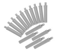 Zerodeko 15pcs Cabinet Door Damper Soft Closer with Pom Material for Kitchen Garbage Can Lid and Closet, Impact Absorption and Safety Enhancement Damper Buffers for Quiet Closing