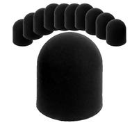 Zerodeko 15pcs Silicone Replacement Tips for Stylus Pens Capacitive Conductive Touch Screen Pen Tips No Marks No Writing Noise for Mobile Devices