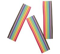 Zerodeko 1620pcs Origami Star Paper Strips for Folding Three Dimensional Stars, Double Sided Colourful Paper with Sharp Edges to Spatial Geometry Awareness, for School Breaks Random Color