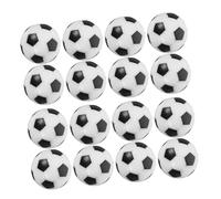 Zerodeko 16PCS Foosball Table Balls Replacement Mini Soccer Game Accessories for Tabletop Football Lightweight Balanced Design for Smooth Rolling and Enhanced Playability in Recreation