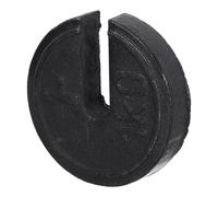 Zerodeko 1kg Iron Scale Weight Metal Slotted Balance Weight Retro Design Balanced and Stable Wide Compatibility for Orthopedic Devices in Clinical Environments