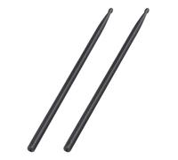 Zerodeko 1pair Carbon Fiber Drum Sticks 5a Stage Drumstick Percussion Drum Tool Not Easy to Deform No Burr Professional Performance for Drumming