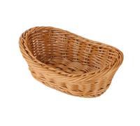 Zerodeko 1PC Mini Handmade Decorative Basket Creative Knitting DIY Props for Home and School Rectangle Design for Desktop Organization and Easter Activities Safe and Attractive Micro