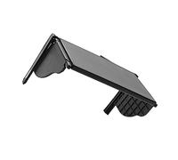 Zerodeko 2 pcs Car GPS Navigation Sun Shade Durable Sun Visor for Vehicle Navigator Reduce Glare Reflection Enhance Visibility for Safer Driving Easy to Use Auto Accessory
