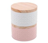 Zerodeko 2 Pcs round Cookie Tins Made of Tinplate with Freshness Preservation and Multiple Purpose Storage, Elegant and Stylish Snack Containers for Weddings and Living Room Use