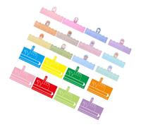 Zerodeko 2 Sets of Dyslexia Reading Bookmarks Guide Reading Tool with Finger and Animal Patterns for Abs Material 20 Pieces Assorted Colours