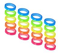 Zerodeko 20 Rolls Highlighter Tape Self-adhesive Sticky Flags Transparent Index Tabs for School Office Home Use Professional Page Markers with Labels