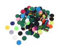 Zerodeko 200pcs Mini round Essential Oil Diffuser Pads Made of Non-woven Fabric for DIY Aromatherapy and Home Use with Compact and Portable Design Random Color