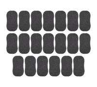 Zerodeko 20pcs Black Hair Removal Sponge Brush for Face and Neck Cleansing, Soft Sponge Material, Comfortable on Skin, Easily Reaches Every Place, for Salon and Personal Use