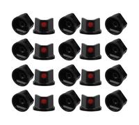 Zerodeko 20pcs Black Plastic Sprayer Nozzles Replacement Caps for Spray Paint Cans, Waterproof Spray Bottle Nozzle Tips for Graffiti and Touch-up Painting Accessories