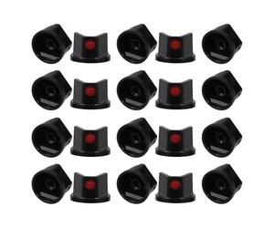 Zerodeko 20pcs Black Plastic Sprayer Nozzles Replacement Caps for Spray Paint Cans, Waterproof Spray Bottle Nozzle Tips for Graffiti and Touch-up Painting Accessories