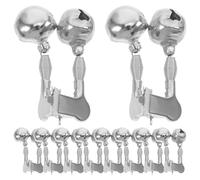 Zerodeko 20pcs Dual Fishing Bells: Fish Bait Alarm Bell With Extra Loud Dual Alert - Clip-On Noise Alerts For Carp And Lake Ice Fishing