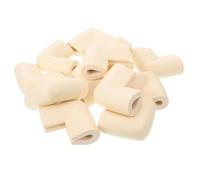 Zerodeko 20pcs Picture Frame Corner Protectors for Fragile Artworks and Mirrors, Beige Nbr Foam Edge Protectors Impact Prevention, Versatile Application for Moving and Exhibitions