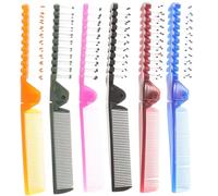 Zerodeko 20pcs Plastic Folding Combs Portable Outdoor Travel Combs for Camping with Smooth Hair Finish and Sturdy Design for Cosmetologists and Daily Use Style